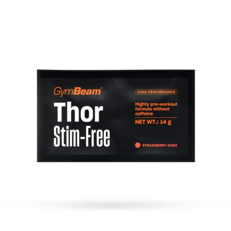Thor bez stymulacji - GymBeam - Truskawkowy Kiwi - 14 g