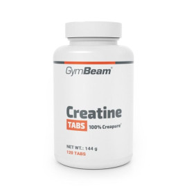 Creatine TABS 100% Creapure® - GymBeam - 120 tablet.