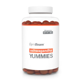 Ashwagandha Yummies - GymBeam - 120 czapek.