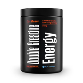 Creatine Double Energy - GymBeam - Blue Raspberry - 350 g