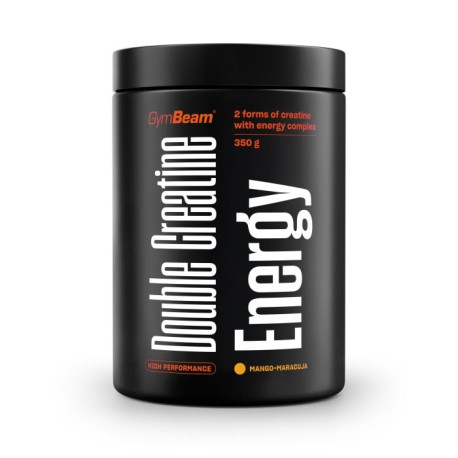 Creatine Double Energy - GymBeam - Marakują, Mango - 350 g