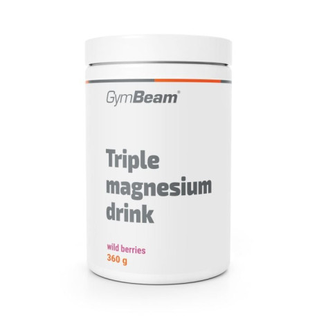 Potrójny napój magnezowy - GymBeam - Leśne Owoce - 360 g