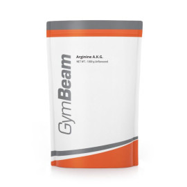 Arginina, znana jako GymBeam – bez smaku – 1000 g