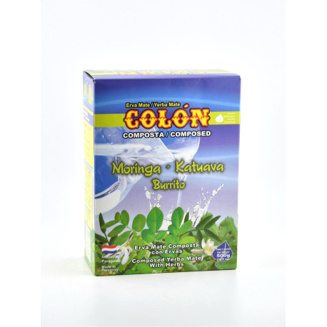 Yerba Mate Colon Moringa Katuava Burrito - 500g
