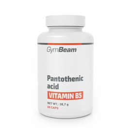 Kwas pantotenowy (witamina B5) - GymBeam - 60 saszetek.