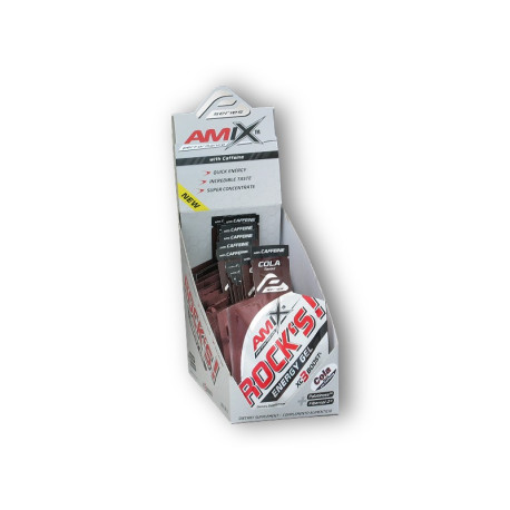 20x Rocks Energy Gel z kofeiną 32g - cola