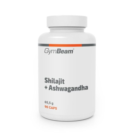 Shilajit + Ashwagandha - GymBeam - 90 kapsułek.