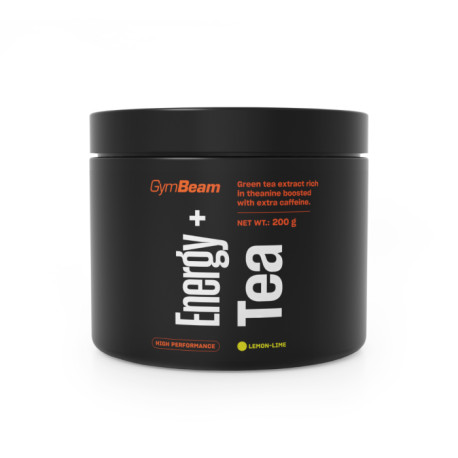 Energia + herbata - GymBeam - cytryna, limonka - 200 g