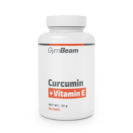 Kurkumina + witamina E - GymBeam - 180 saszetek.