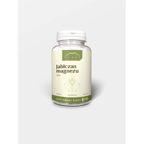 Jabłczan magnezu 100 kapsułek x 700mg - 100
