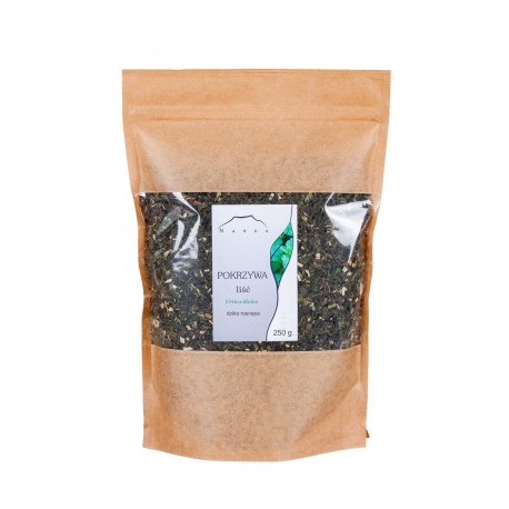 Liść pokrzywy - Urtica dioca, Folium Urticae - 250g posiekany