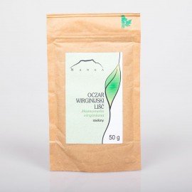 Liść oczaru wirginijskiego - Hamamelis virginiana - 50g mielony