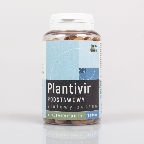 Plantivir - zestaw ziołowy wg Buhnera - basic 100 kapsułek