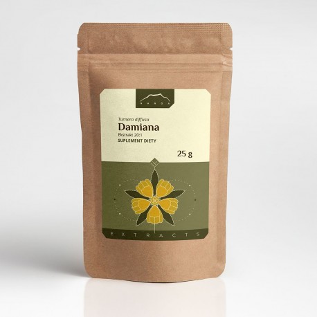 Damiana ekstrakt - Turnera diffusa 20:1 - 25g