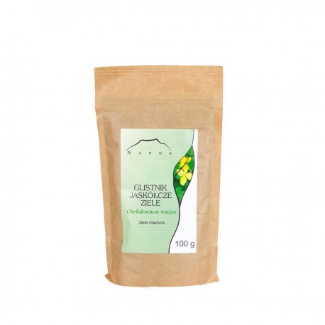 Glistnik zielonka zielona - Chelidonium majus - 100g mielony