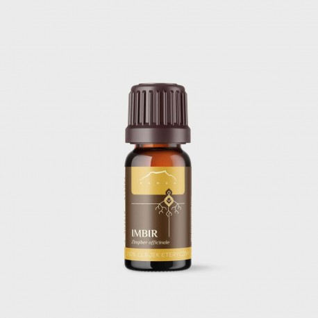 Olejek imbirowy - 100% olejek eteryczny - 10ml - Zingiber officinale