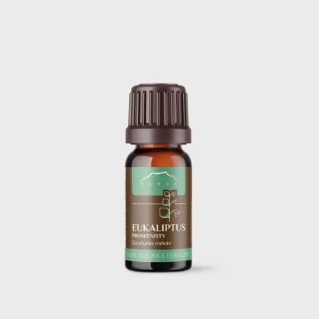 Olejek Eukaliptusowy - 100% Olejek Eteryczny - 10ml - Eucalyptus radiata