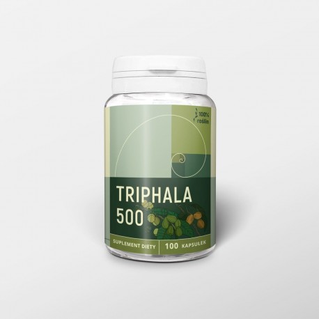 Ekstrakt z Triphala (100 kapsułek x 500mg)