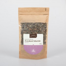 Liść żywokostu lekarskiego - Symphytum officinale - 100g Posiekany