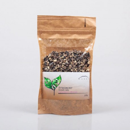 Korzeń żywokostu lekarskiego - Symphytum officinale - 100g Posiekany