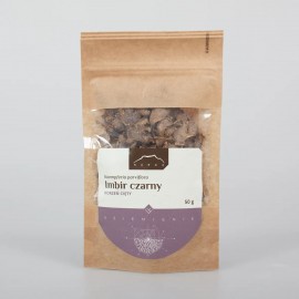 Korzeń czarnego imbiru - Kaempferia parviflora - 50g posiekany