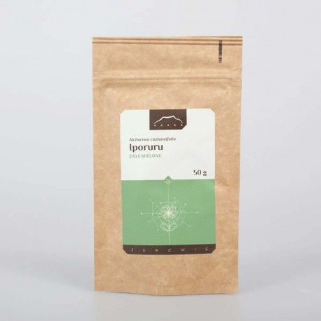 Liść iporuru - Alchornea castaneifolia - 50g mielony