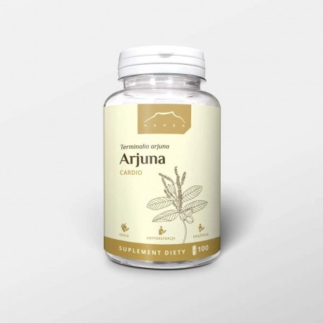Arjuna Cardio - 500mg - 100 kapsułek - Terminalia arjuna