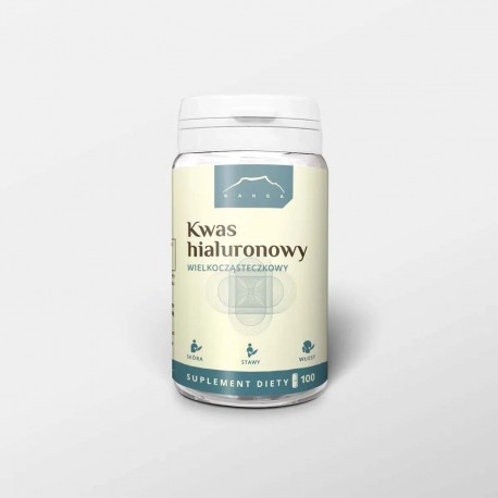 HMW Silny Kwas Hialuronowy 100 kapsułek x 200 mg