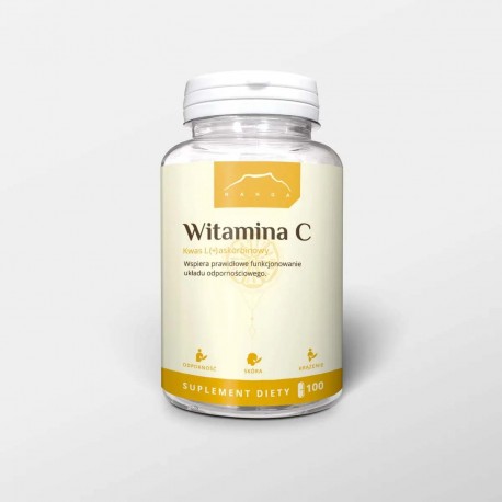 Witamina C w kapsułkach 800mg 100 kapsułek - Kwas askorbinowy