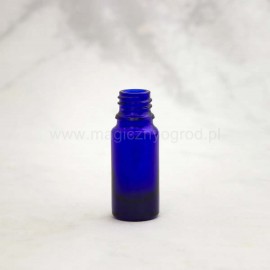 Butelka szklana niebieska - 10ml, średnica wewnętrzna 18 mm