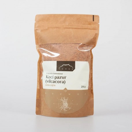 Kora kociego pazura (Vilcacora) - Ucaria tomtentosa, Una de gato - 250g posiekane