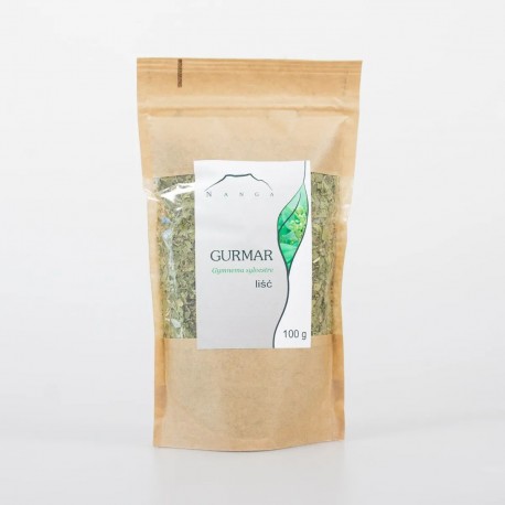 Liść Gurmar - Gymnema sylvestre - 100g pieczeń