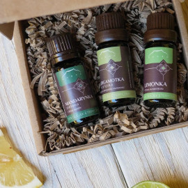 Zestaw Cytrusowy - 100% Olejków Eterycznych - 3x10ml