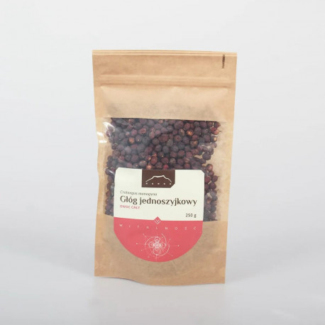 Owoc głogu - Crataegus monogyna - 250g całość