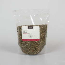 Kwiaty głogu z liściem - Crataegus - 1kg posiekane