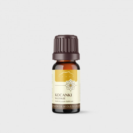Olej z nieśmiertelnika 5% w oleju jojoba - 10ml - Helichrysum italicum