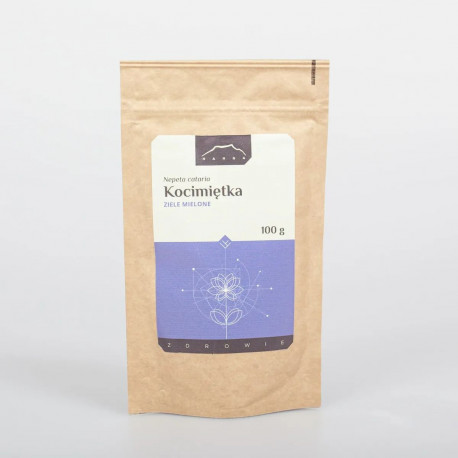 Kocimiętka Ogrodowa Cytryna - Nepeta cataria - 100g mielone