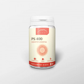 PS 400 – Fosfatydyloseryna x 400 mg - Fosfatydyloseryna - 50 kapsułek