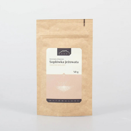 Soplówka jeżowata (Hericium erinaceus) - 50g mielona