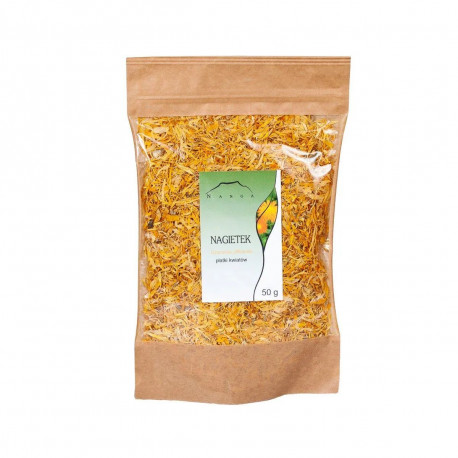 Płatki nagietka lekarskiego - Calendula officinalis - 50g całość