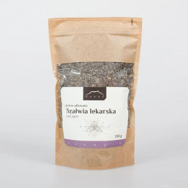Liść szałwii lekarskiej - Salvia officinalis - 250g posiekany