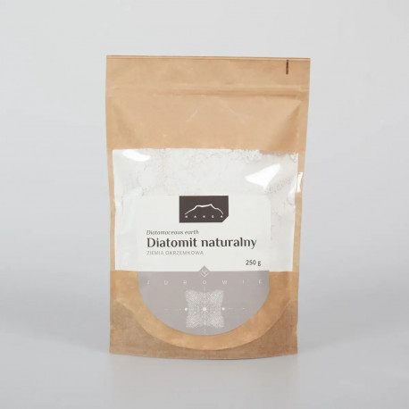 Naturalny Diatomit - Diatomit - Ziemia Okrzemkowa - 250g