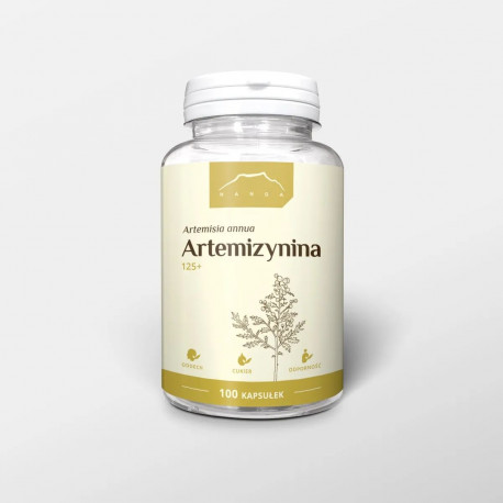 Artemisinin 125+ roczny piorun (100 kapsułek x 500mg) - Artemisia annua