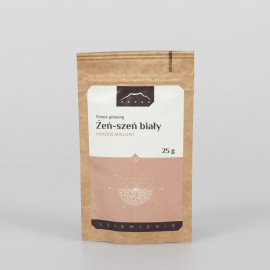Żeń-szeń biały - Panax ginseng - 25g mielony