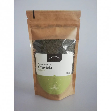Liść gravioli - Annona muricata - 100g mielony