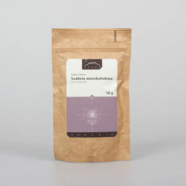 Szałwia muszkatołowa - Salvia sclarea - 50g mielona