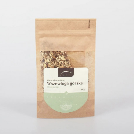 Korzeń liścia kopru - Meum athamanticum - 25g posiekany