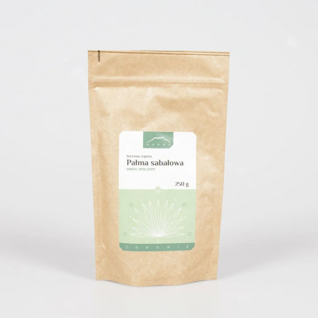 Owoce palmy sabałowej - Serenoa repens - 250g mielone