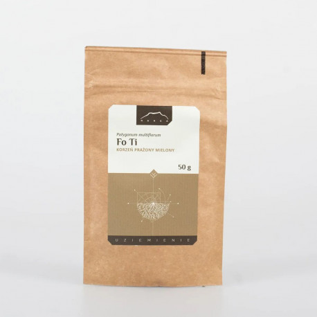 Fo Ti - He shou wu - Polygonum multiflorum - 50g prażony korzeń - mielony