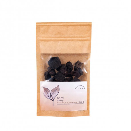 Fo Ti - He shou wu - Polygonum multiflorum - 50g prażonego korzenia - posiekanego